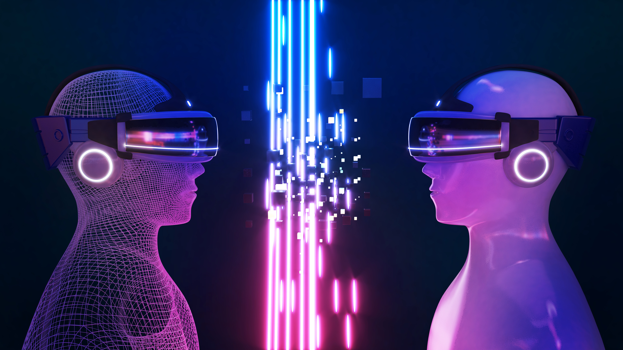 Artificial intelligence and human competition, between the virtu